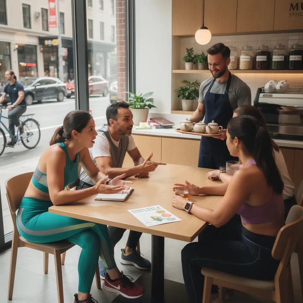 Egy szál gyógynövény tea, amely segíti a mindennapi egészséges életmódot.
