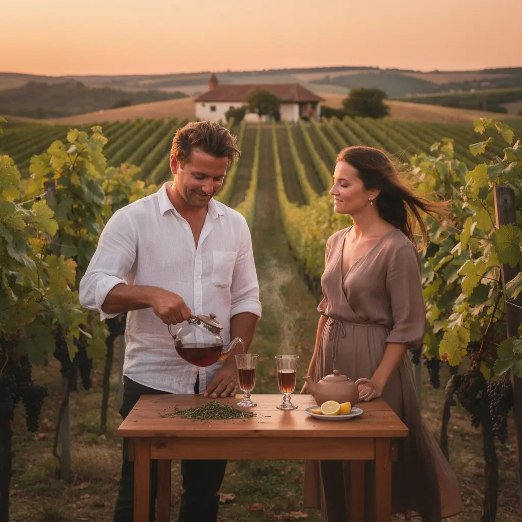 Egy könyv, amely a teák egészségügyi előnyeit tárgyalja, a vérnyomás kezelésére fókuszálva.